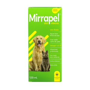 Mirrapel Aid Oleoso para Perros y Gatos 120 ml