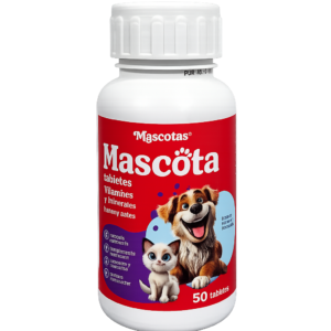 Mascöta Vitaminas y Minerales para Perros y Gatos – 50 Tabletas