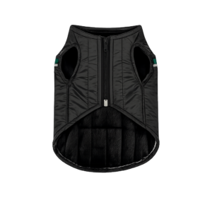 Chaleco Térmico Impermeable para Perros – Negro