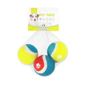 Set de 3 Pelotas de Juguete para Perros
