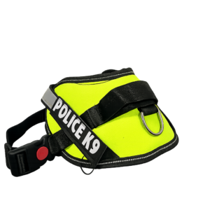 Arnés Táctico Reflectivo K9 para Perros – Verde Neón